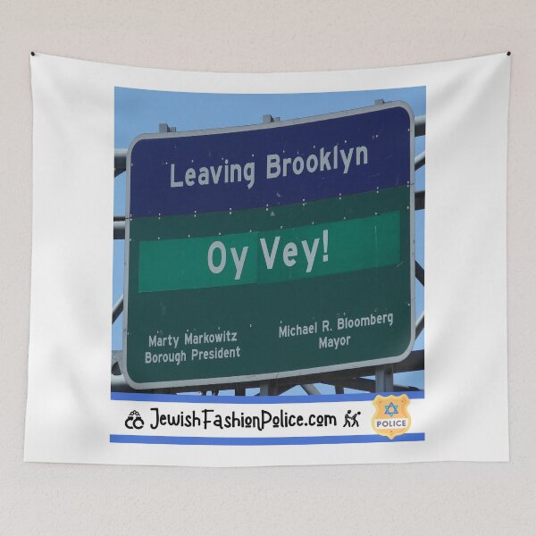 Item preview, Leaving Brooklyn, oy vey! designed and sold by Jewish Fashion  Police.