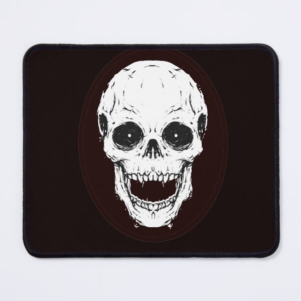 Item preview, black and white skull crain designed and sold by Tintto.