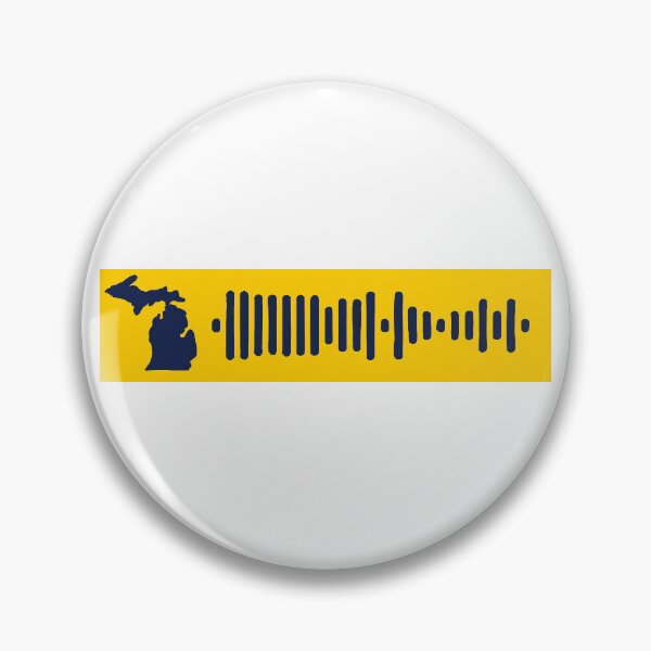 Item preview, Mr. Brightside Michigan Spotify Code designed and sold by avadoodle.