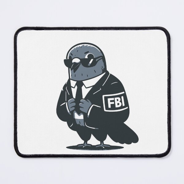 Item preview, Pigeons work for fbi designed and sold by Lattethunder.