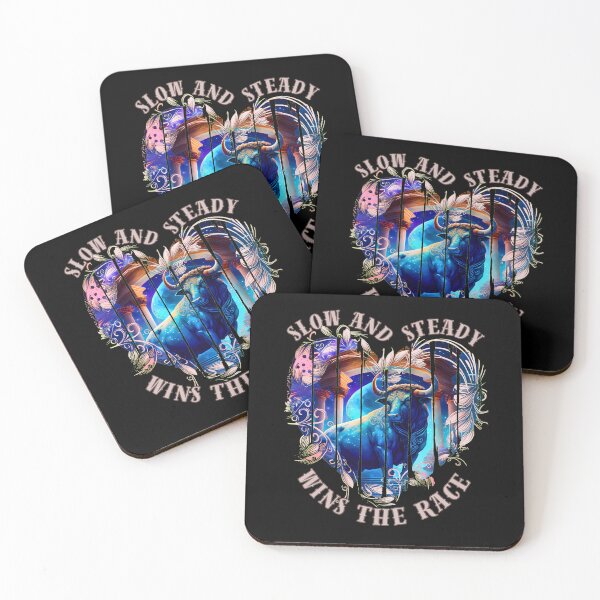 Item preview, Slow And Steady Wins The Race. taurus zodiac sign designed and sold by ZodiacWonders.