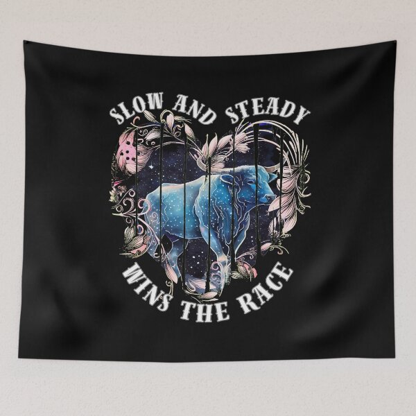 Item preview, Slow And Steady Wins The Race. taurus may designed and sold by ZodiacWonders.