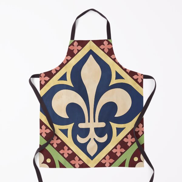 Item preview, Fleur De Lys Tile Reproduction designed and sold by MadeByGeeClowes.