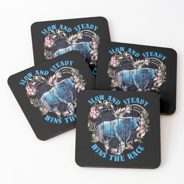 Item preview, Slow And Steady Wins The Race. taurus sayings designed and sold by ZodiacWonders.