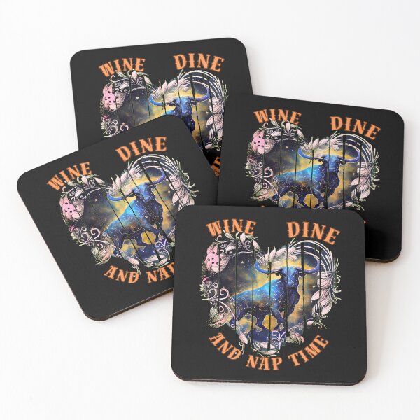 Item preview, Wine, Dine, And Nap Time. taurus constellation designed and sold by ZodiacWonders.