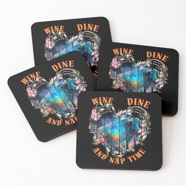 Item preview, Wine, Dine, And Nap Time. taurus traits designed and sold by ZodiacWonders.