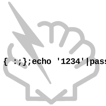 Artwork thumbnail, Shellshock Hack (BW) by ByteWorksStudio