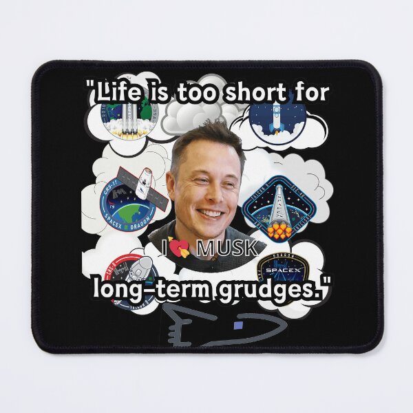 Item preview, Elon "Life is to Short" designed and sold by BillyREY.