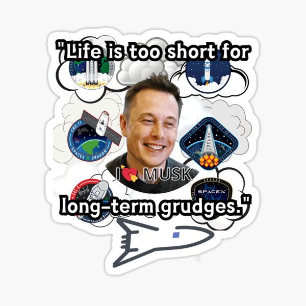 Item preview, Elon "Life is to Short" designed and sold by BillyREY.