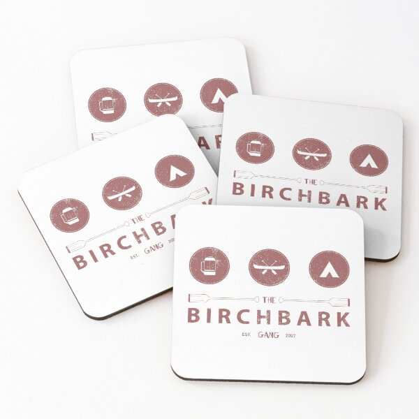 Item preview, The Birchbark Gang Solid - Faded Red designed and sold by plaidshirtdesig.
