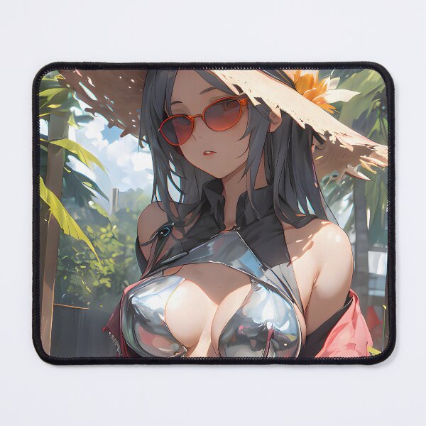 Item preview, Woman in Straw Hat and Metal Clothes designed and sold by Anime-N-Others.