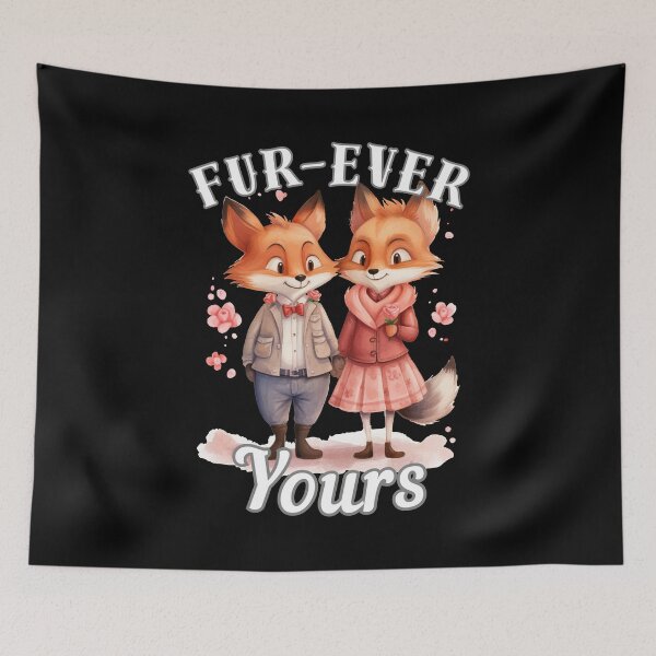 Item preview, Fur-ever Yours. fox quote designed and sold by FoxVibes.