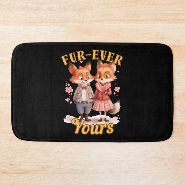 Item preview, Fur-ever Yours. fox saying designed and sold by FoxVibes.