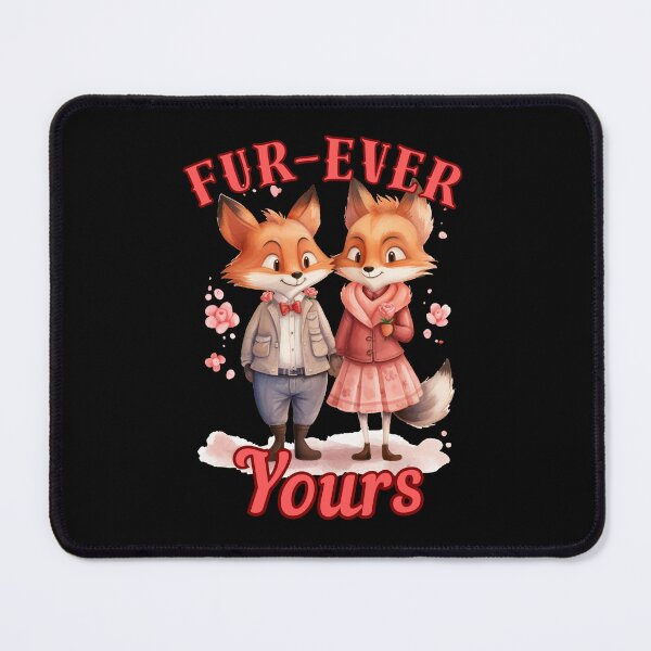 Item preview, Fur-ever Yours. retro fox designed and sold by FoxVibes.