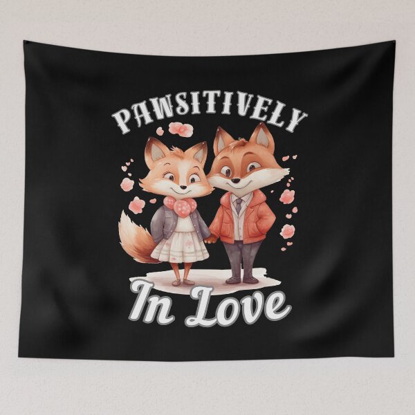 Item preview, Pawsitively in Love designed and sold by FoxVibes.