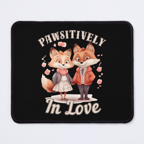 Item preview, Pawsitively in Love. realistic fox designed and sold by FoxVibes.