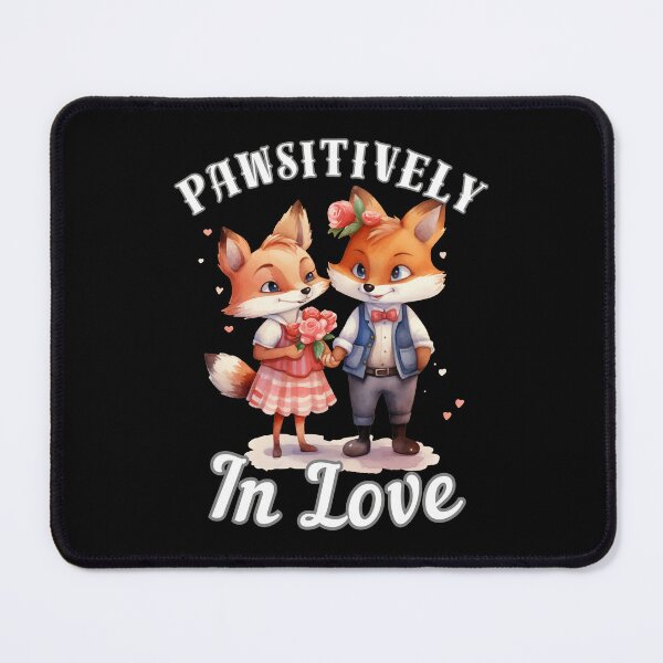 Item preview, Pawsitively in Love. fox quote designed and sold by FoxVibes.