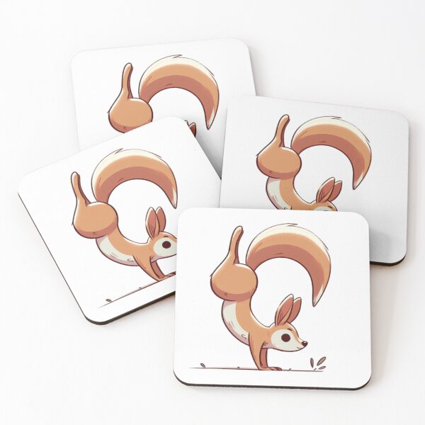 Item preview, Handstand: Cute Squirrel designed and sold by LemuellTrends.
