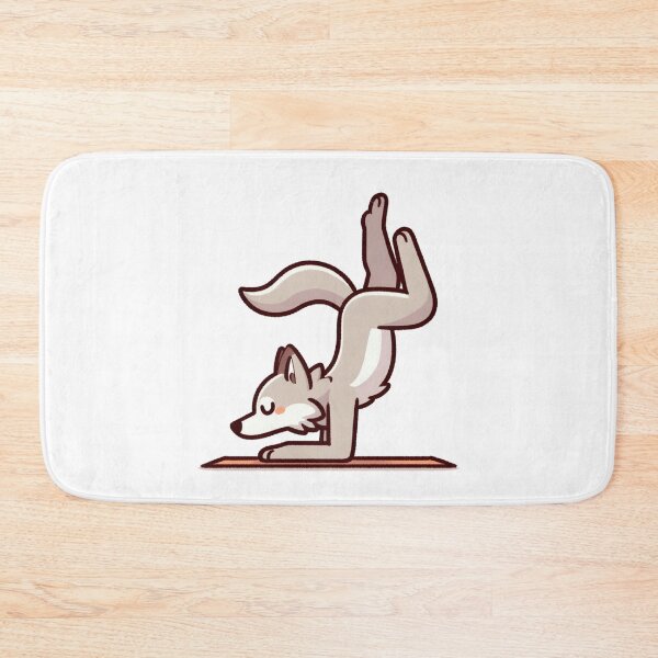 Item preview,  Handstand: Cute Wolf designed and sold by LemuellTrends.