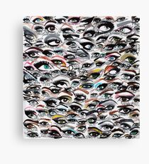 Drag Eyes Canvas Print