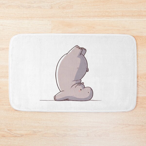 Item preview, Handstand: Cute Hippo designed and sold by LemuellTrends.