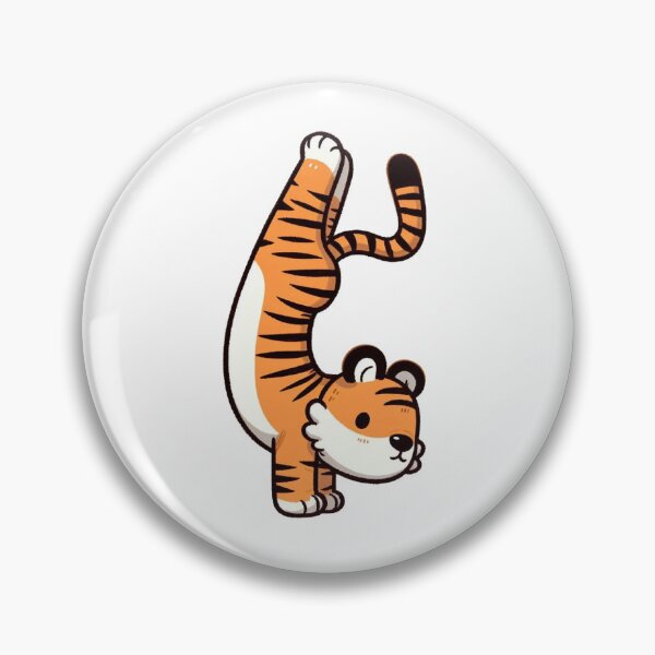 Item preview, Handstand: Cute Tiger designed and sold by LemuellTrends.