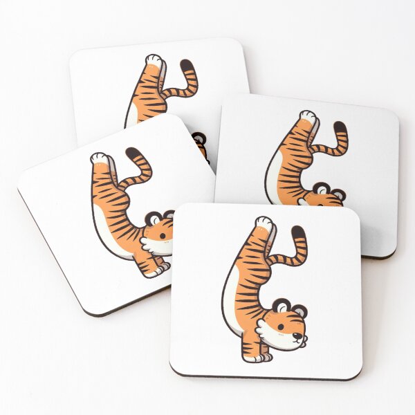 Item preview, Handstand: Cute Tiger designed and sold by LemuellTrends.