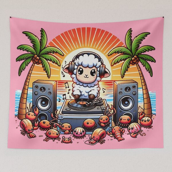 Item preview, DJ party in palm springs designed and sold by veroniss.