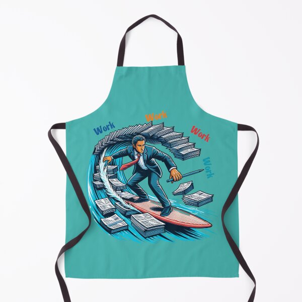 Item preview, Work Life Surfing designed and sold by AnalajiaDesigns.