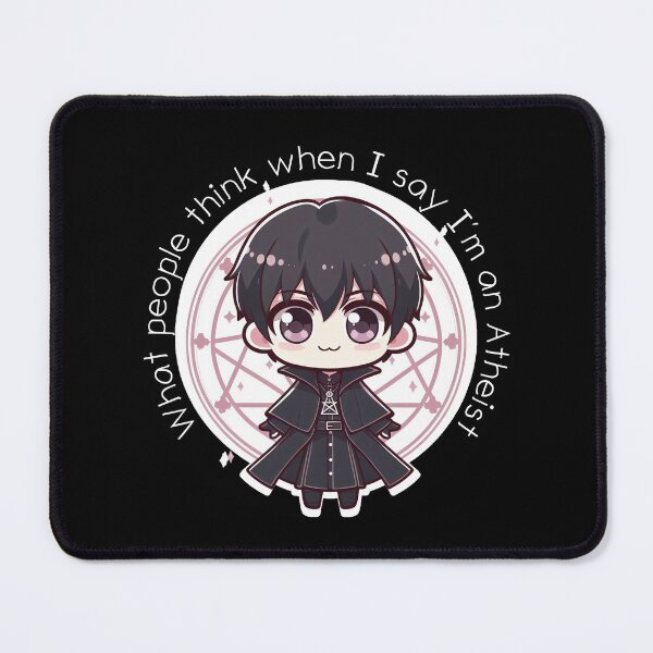 Item preview, Cute Goth Atheist  designed and sold by Thehatinthecat.