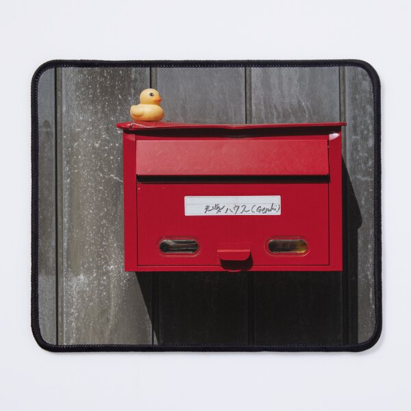 Item preview, Red letterbox, Nozawa Onsen, Japan designed and sold by Kate Powick.
