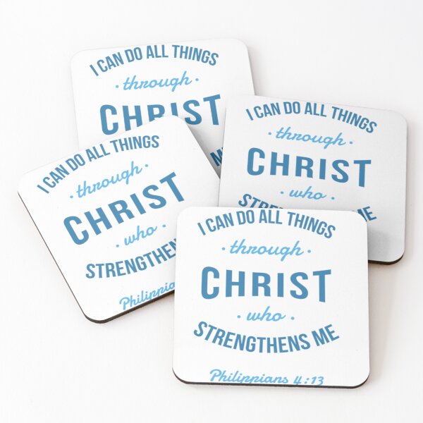 Item preview, Bible Quote: I can do all things through Christ who strengthens me designed and sold by Luminous-Moon.