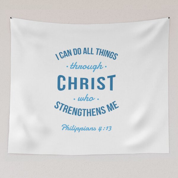 Item preview, Bible Quote: I can do all things through Christ who strengthens me designed and sold by Luminous-Moon.