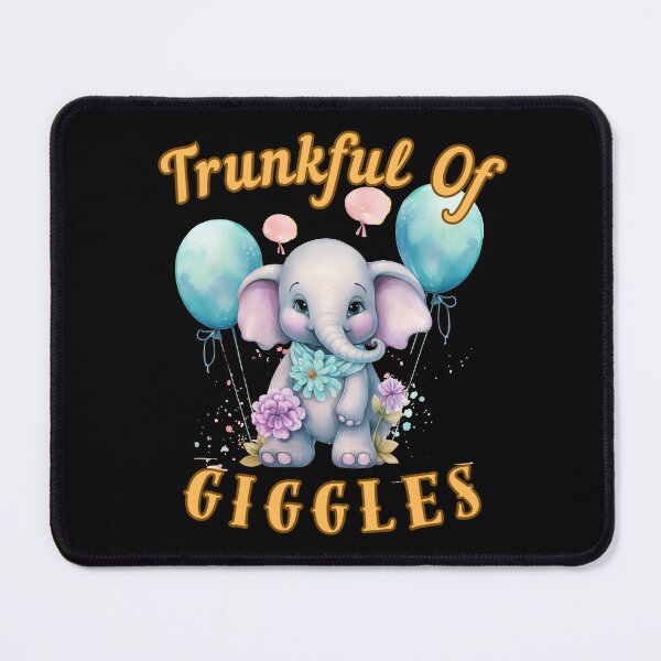 Item preview, Trunkful Of Giggles. elephant lover designed and sold by ElephantVibes.