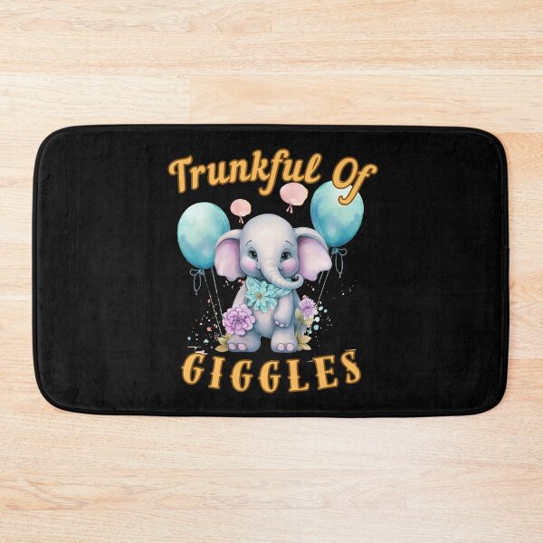 Item preview, Trunkful Of Giggles. elephant lover designed and sold by ElephantVibes.
