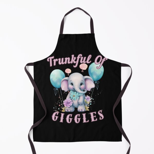 Item preview, Trunkful Of Giggles. elephant head designed and sold by ElephantVibes.