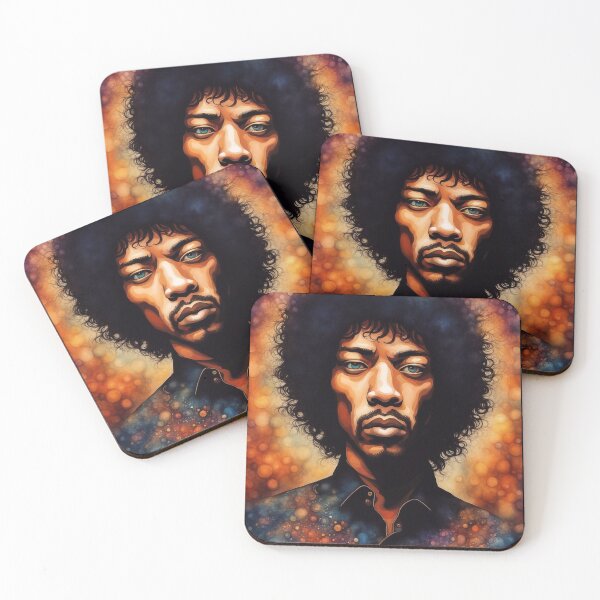 Item preview, Groovy portrait of African-American Man designed and sold by MissQuiss.
