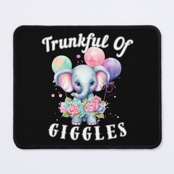Item preview, Trunkful Of Giggles. surreal elephant designed and sold by ElephantVibes.