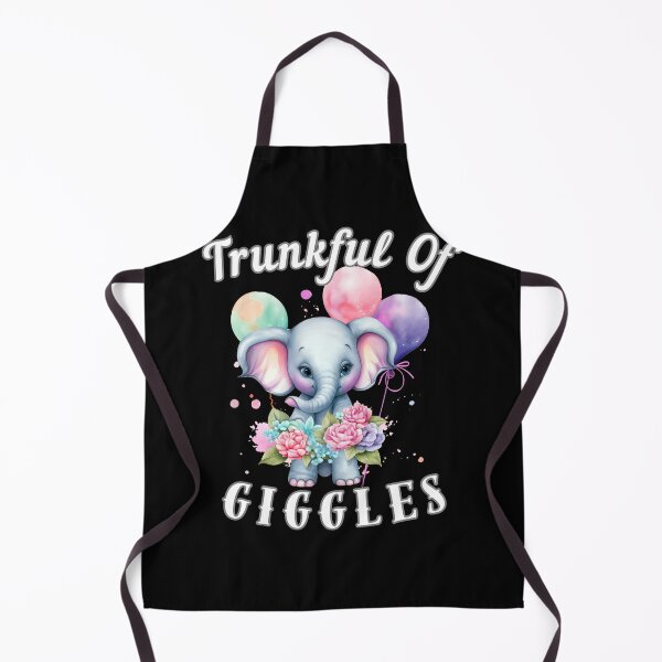 Item preview, Trunkful Of Giggles. surreal elephant designed and sold by ElephantVibes.