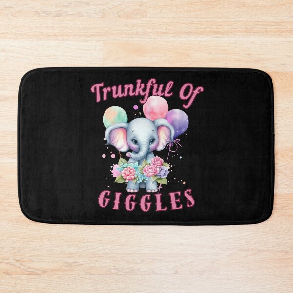 Item preview, Trunkful Of Giggles. elephant saying designed and sold by ElephantVibes.