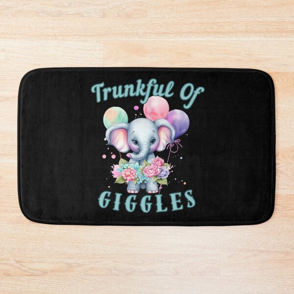 Item preview, Trunkful Of Giggles. Flower elephant designed and sold by ElephantVibes.