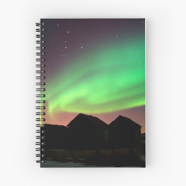 Item preview, Northern Lights Barn Silhouettes Camrose Alberta designed and sold by ColdCreekCanvas.