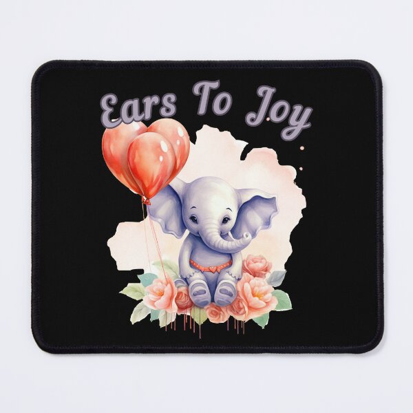 Item preview, Ears To Joy. elephant face designed and sold by ElephantVibes.