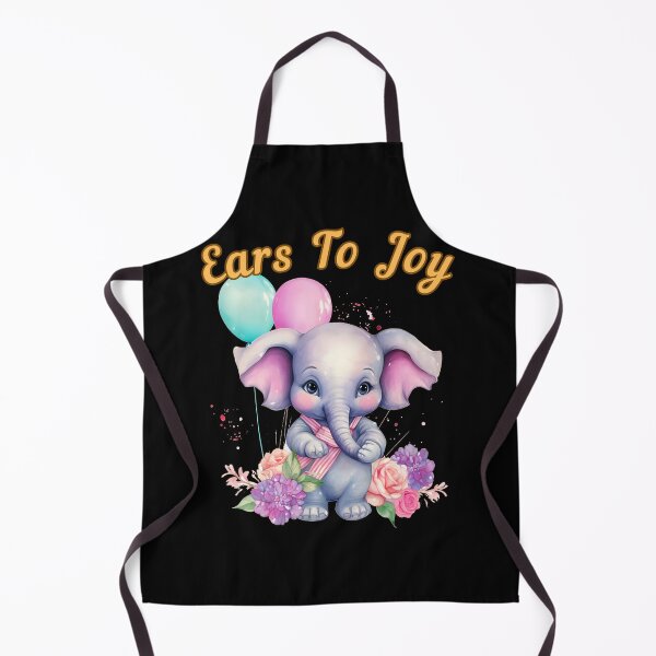 Item preview, Ears To Joy. watercolor elephant designed and sold by ElephantVibes.