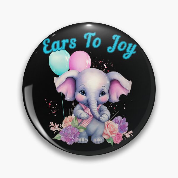 Item preview, Ears To Joy. adorable elephant designed and sold by ElephantVibes.