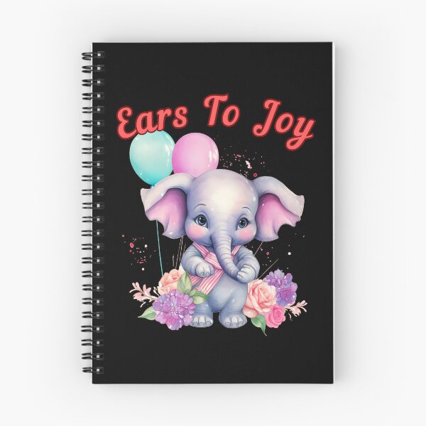 Item preview, Ears To Joy. happy elephant designed and sold by ElephantVibes.