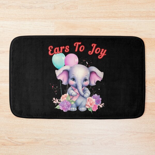 Item preview, Ears To Joy. happy elephant designed and sold by ElephantVibes.