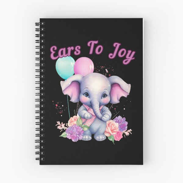 Item preview, Ears To Joy. elephant quote designed and sold by ElephantVibes.