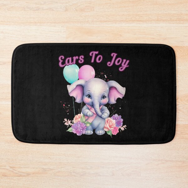 Item preview, Ears To Joy. elephant quote designed and sold by ElephantVibes.