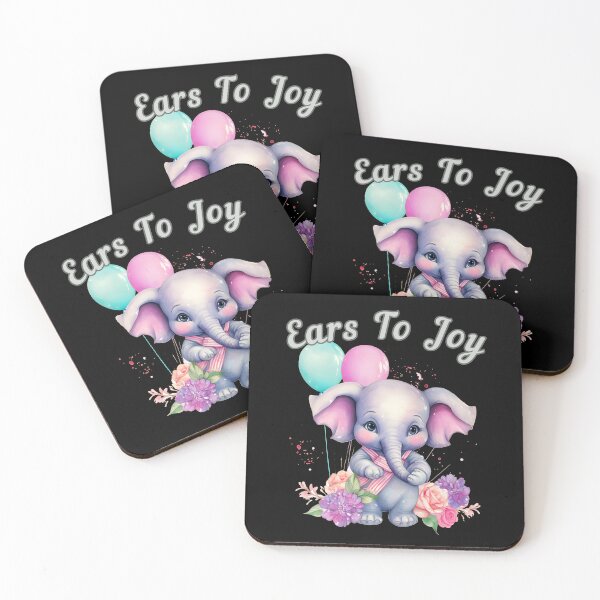 Item preview, Ears To Joy. Flower elephant designed and sold by ElephantVibes.